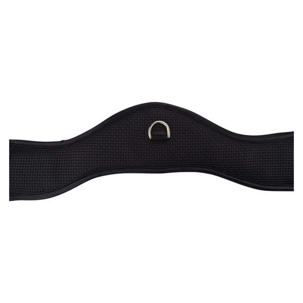 Close up of martingale attachment of Cameo Anatomic Waffle Dressage Girth