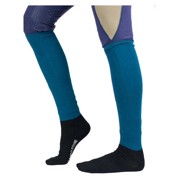 Teal Cameo Marmaduke Sock