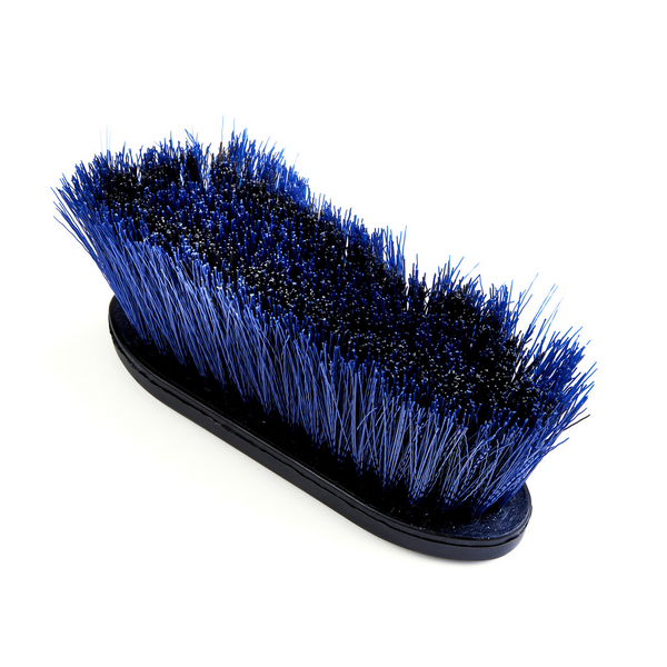EZI-GROOM Grip Long Bristle Dandy Brush Bristles in Navy