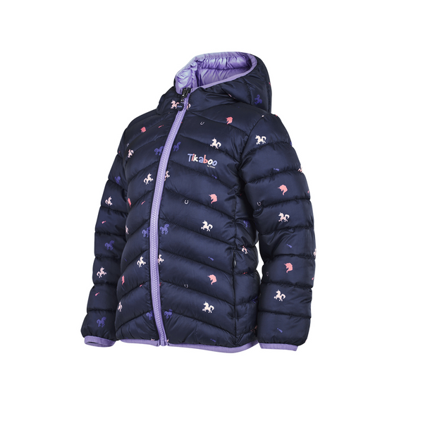Tikaboo Padded Coat in Unicorn