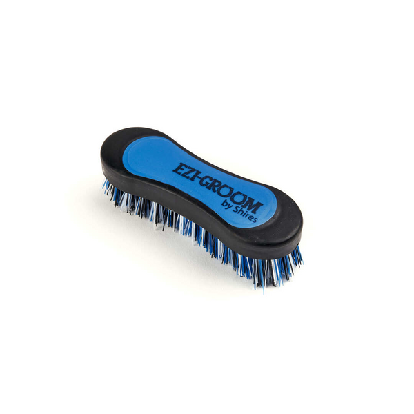 Ezi-Groom Grip Hoof Brush in Bright Blue