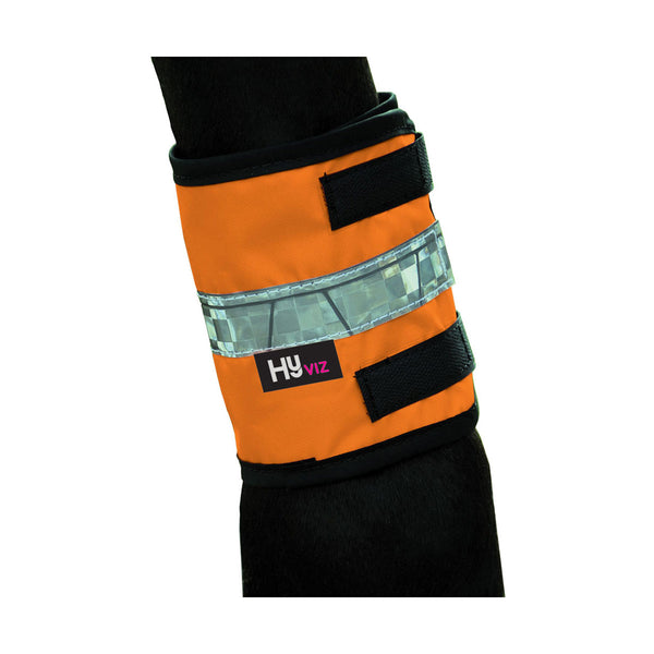 HyVIZ Leg Bands in orange