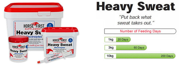 Horse First - Heavy Sweat servings