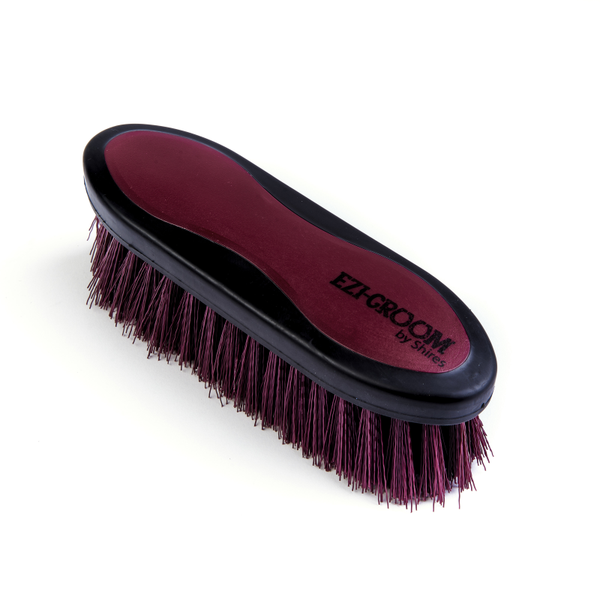 EZI-GROOM Grip Dandy Brush - Large in Burgundy