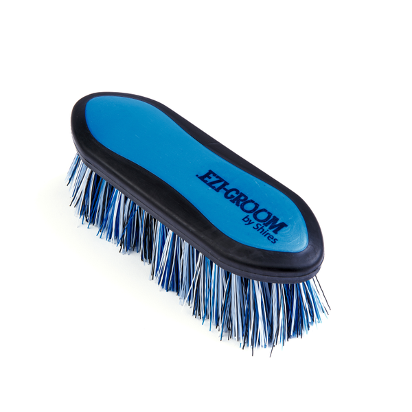 EZI-GROOM Grip Dandy Brush - Small in Bright Blue