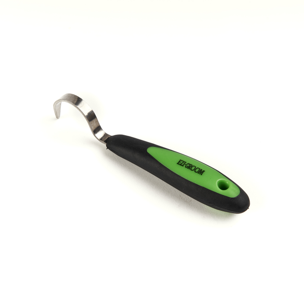 EZI-GROOM Grip Hoof Pick in Lime Green