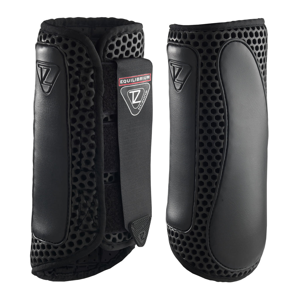 Equilibrium Tri-Zone Impact Sports Boots - Hind in Black