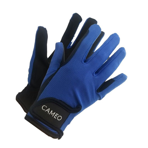 Cameo Performance Riding Glove in Royal