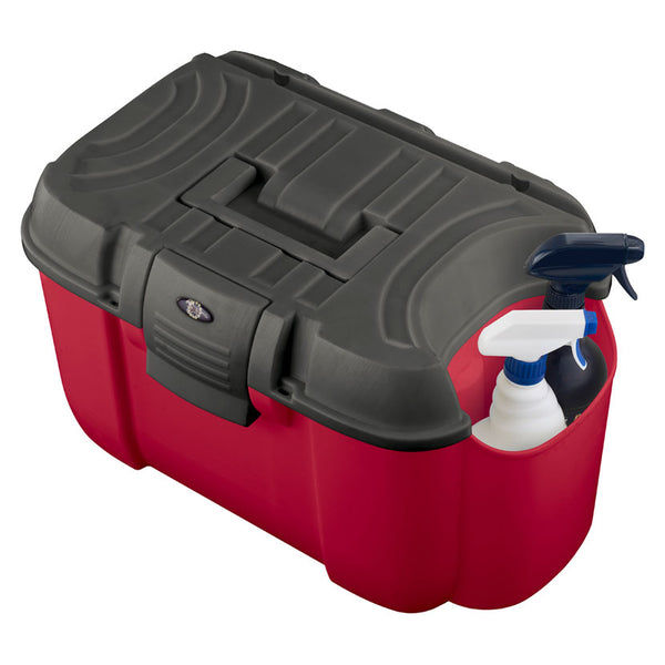 Tack Box - Large in Red with bottles