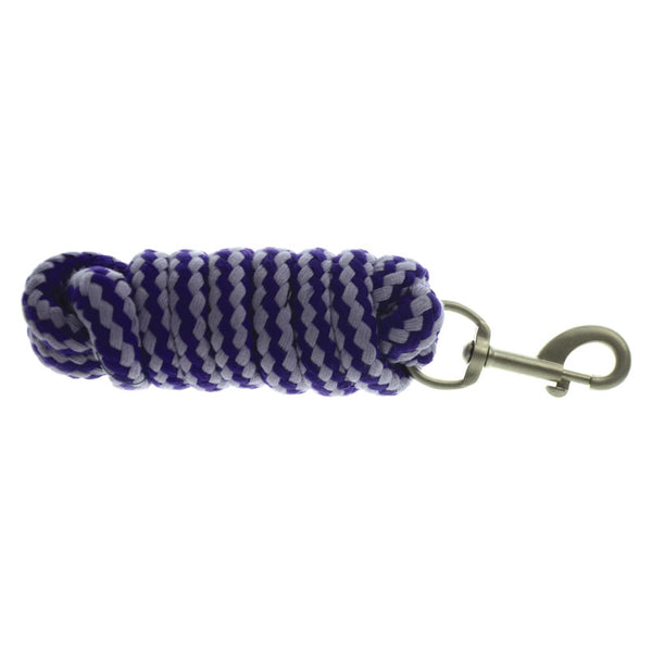 Hy Equestrian Duo Lead Rope in lavender and purple