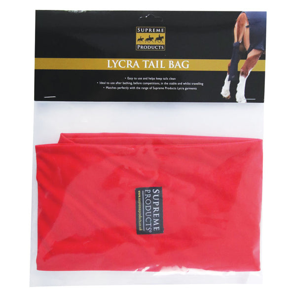 Supreme Products Lycra Tail Bag in Red
