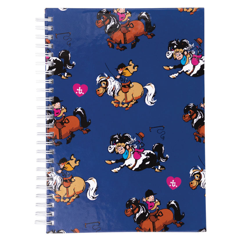 Hy Equestrian Thelwell Collection Notebook in classic blue
