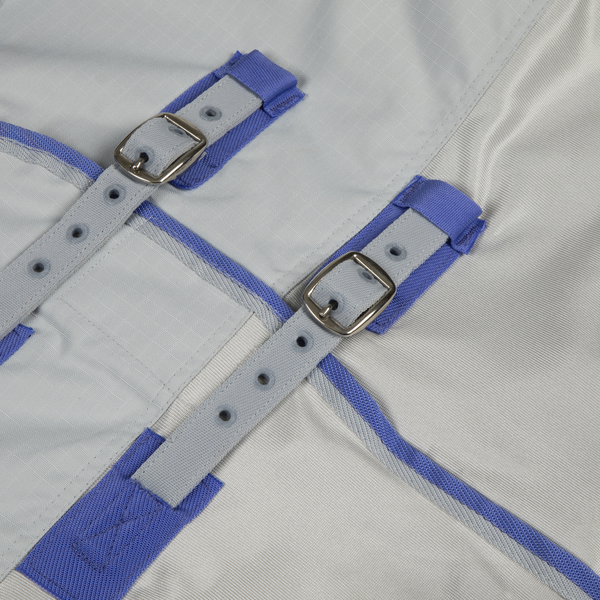Close up of chest straps on Tempest Original Waterproof Fly Rug
