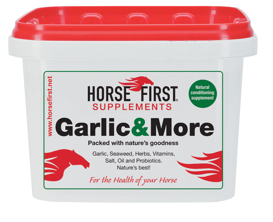 Horse First - Garlic & More 1.5kg tub