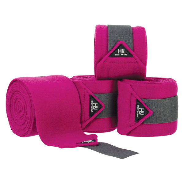 Hy Sport Active Luxury Bandages in cobalt pink