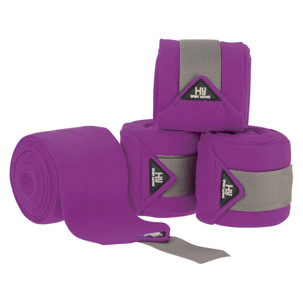 Hy Sport Active Luxury Bandages in amethyst purple