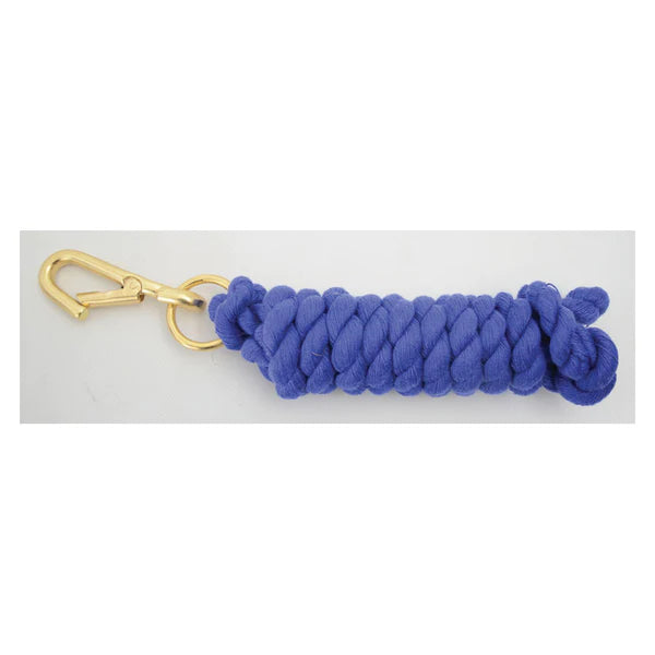 Hy Equestrian Lead Rope in royal blue