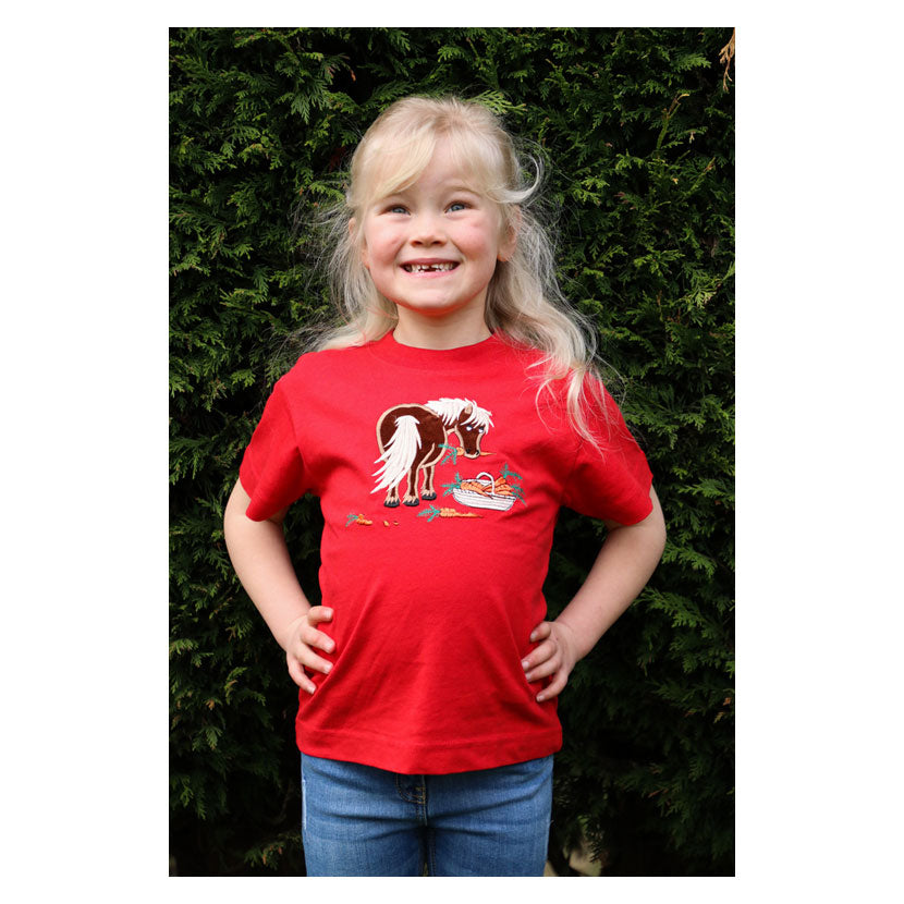 British Country Collection Carrot Pony Childrens T-Shirt