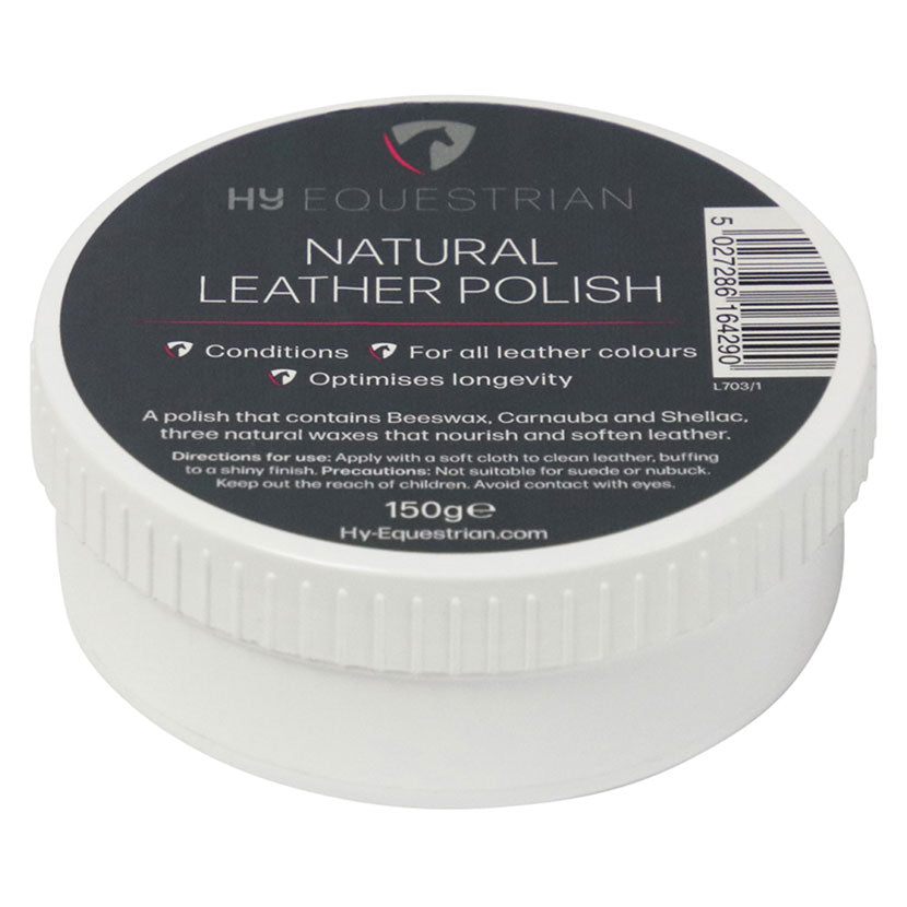 Hy Equestrian Natural Leather Polish