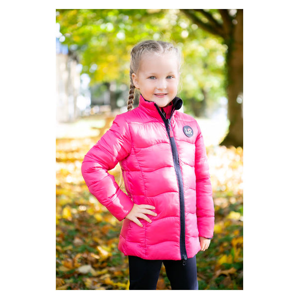 Child wearing Analise Reversible Padded Gilet by Little Rider