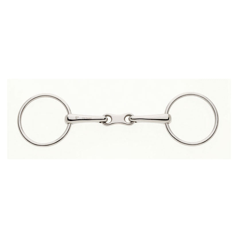 Thin French Link Loose Ring Snaffle