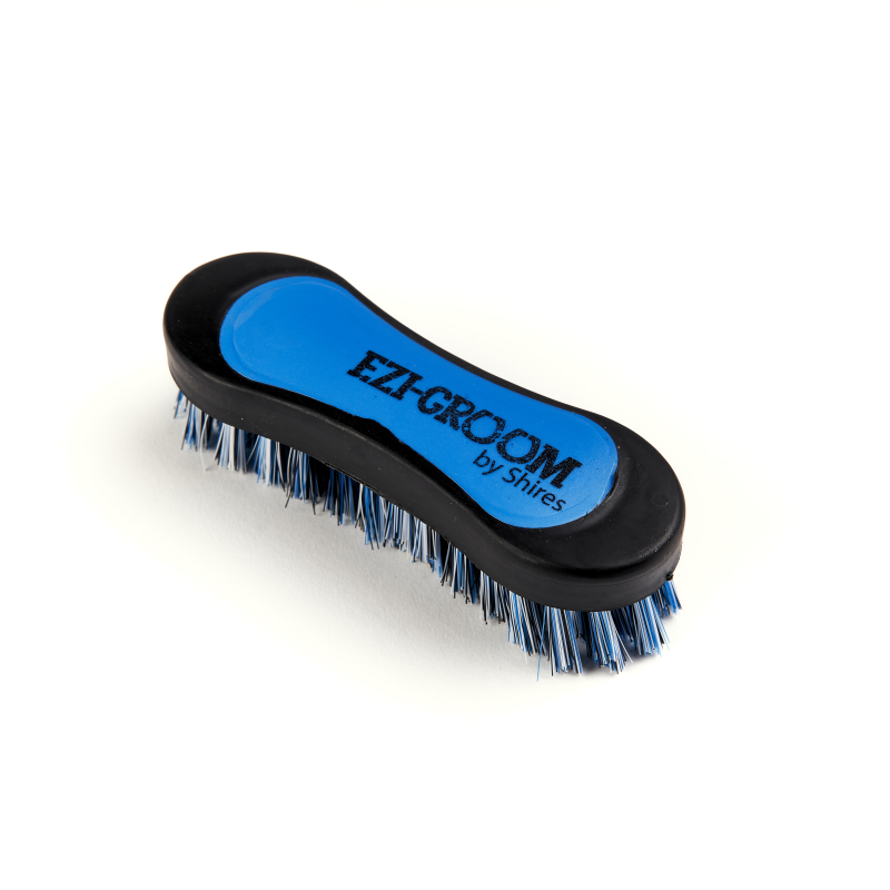 EZI-GROOM Grip Face Brush in Bright Blue