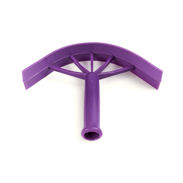 EZI-GROOM Plastic Sweat Scraper in purple