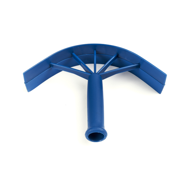EZI-GROOM Plastic Sweat Scraper in blue