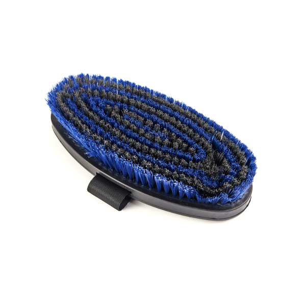 EZI-GROOM Grip Body Brush - Large underside in Navy