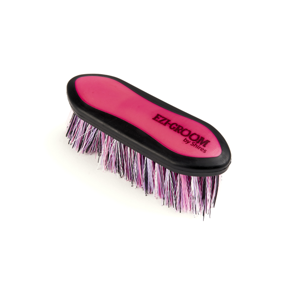 EZI-GROOM Grip Dandy Brush - Small in Bright Pink