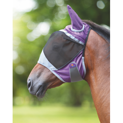 FlyGuard Pro Deluxe Fly Mask with Ears
