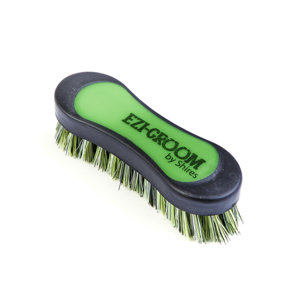 EZI-GROOM Grip Face Brush in Lime Green