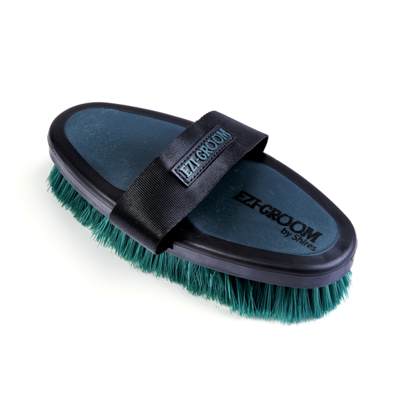 EZI-GROOM Grip Body Brush - Large in Forest