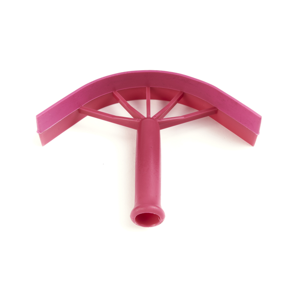 EZI-GROOM Plastic Sweat Scraper in pink