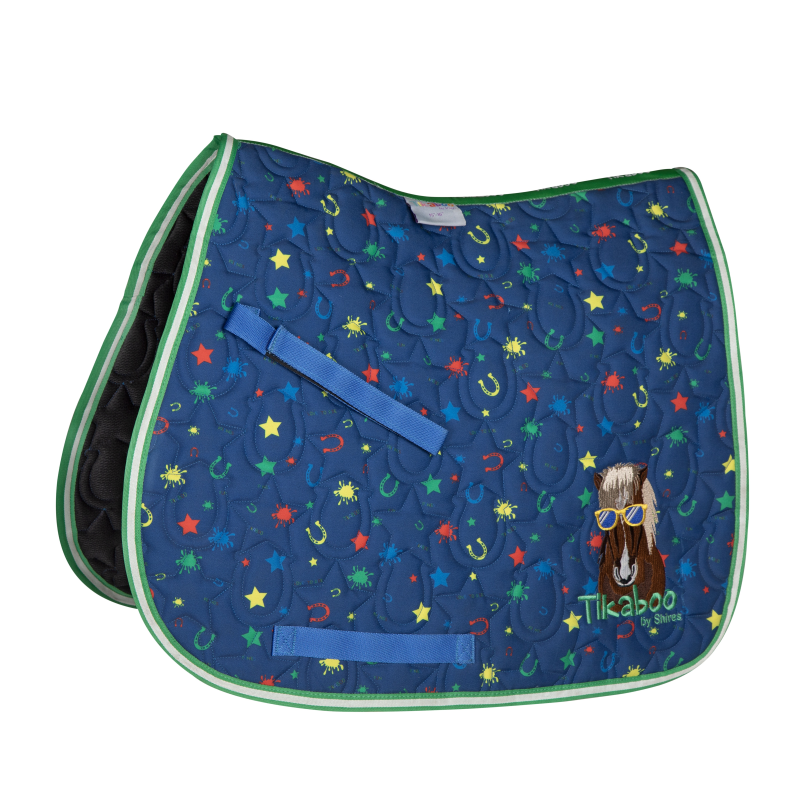 Tikaboo Saddle Pad - Cool Shetland