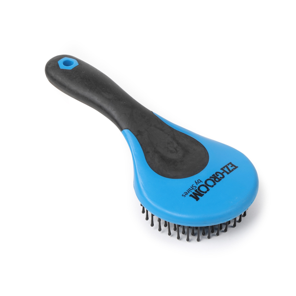 EZI-GROOM Grip Mane & Tail Brush in Bright Blue